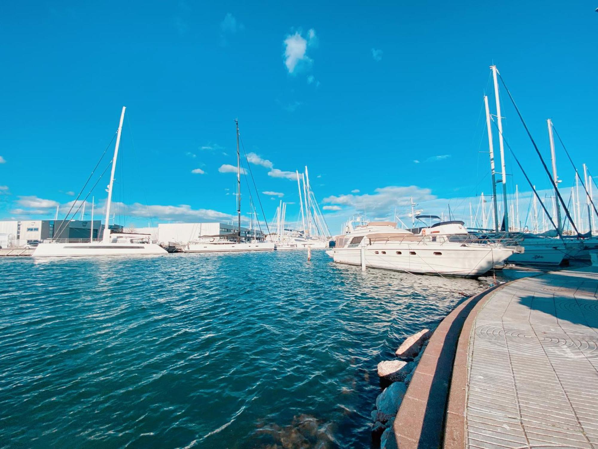 Magnifique T2 Au Calme Avec Une Superbe Vue Sur Le Port 카네트 외부 사진